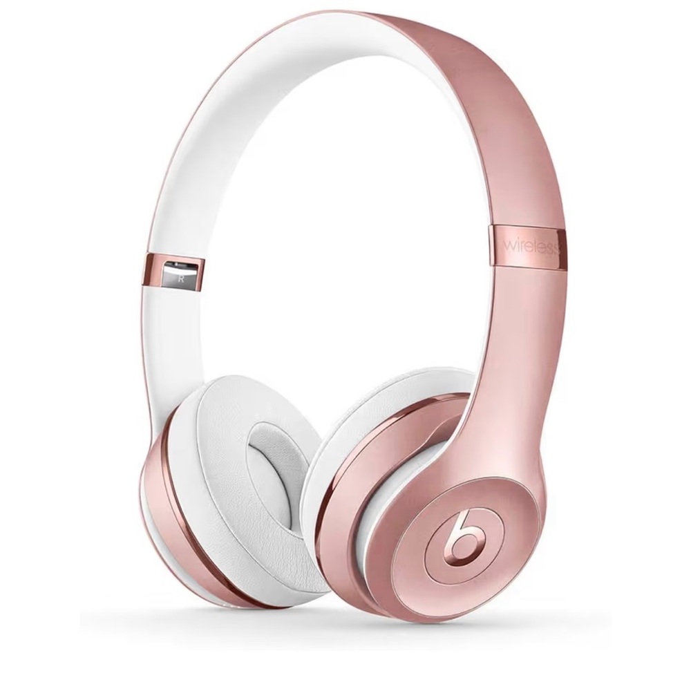 Beats Solo3 Wireless On-Ear Headphones, 40 Hours of Listening Time - Rose Gold